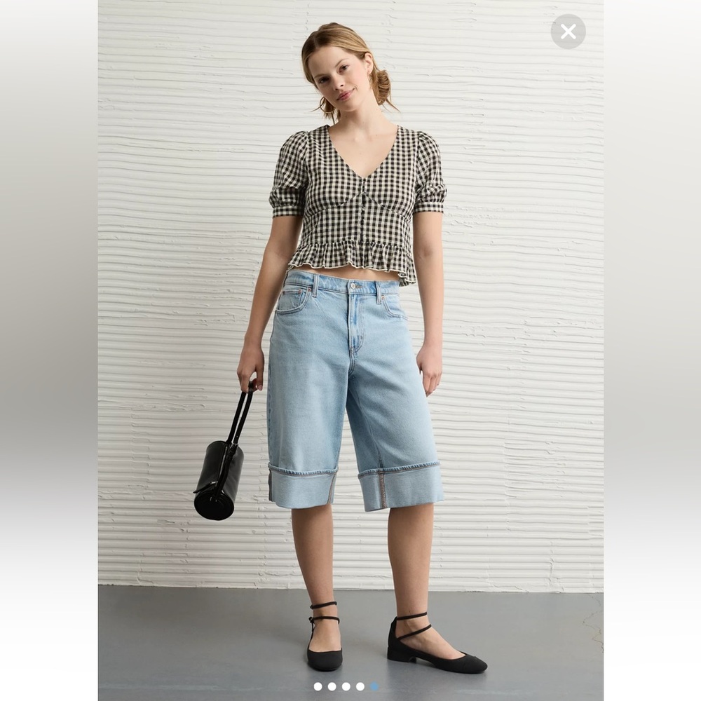 American Eagle 100% Cotton Blouse - Picture 5 of 5